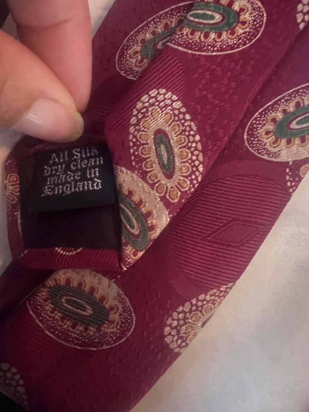 Vintage Burberry Tie - Picture 2 of 6